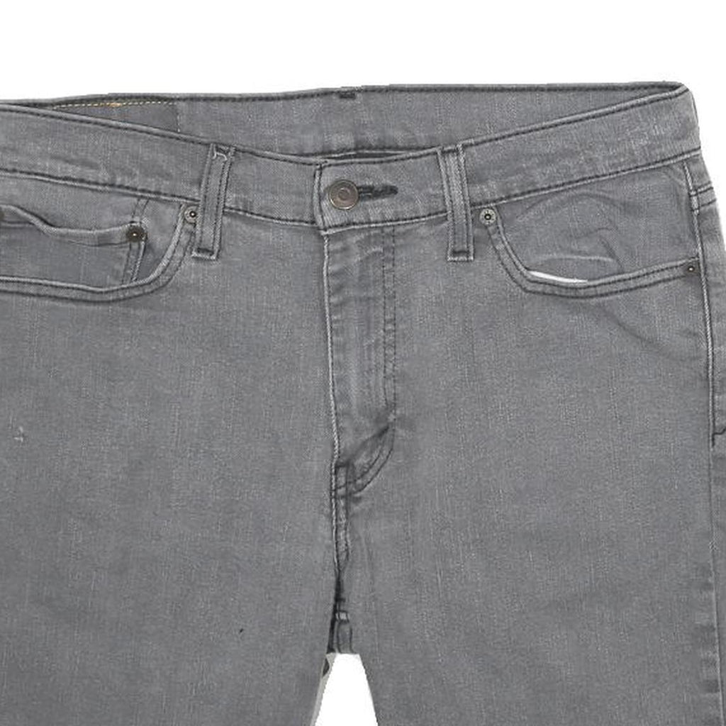 LEVI'S Mens Grey Casual Denim Cut-Off Shorts M W33