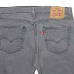 LEVI'S Mens Grey Casual Denim Cut-Off Shorts M W33