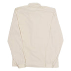 Womens Blouse Beige Long Sleeve M