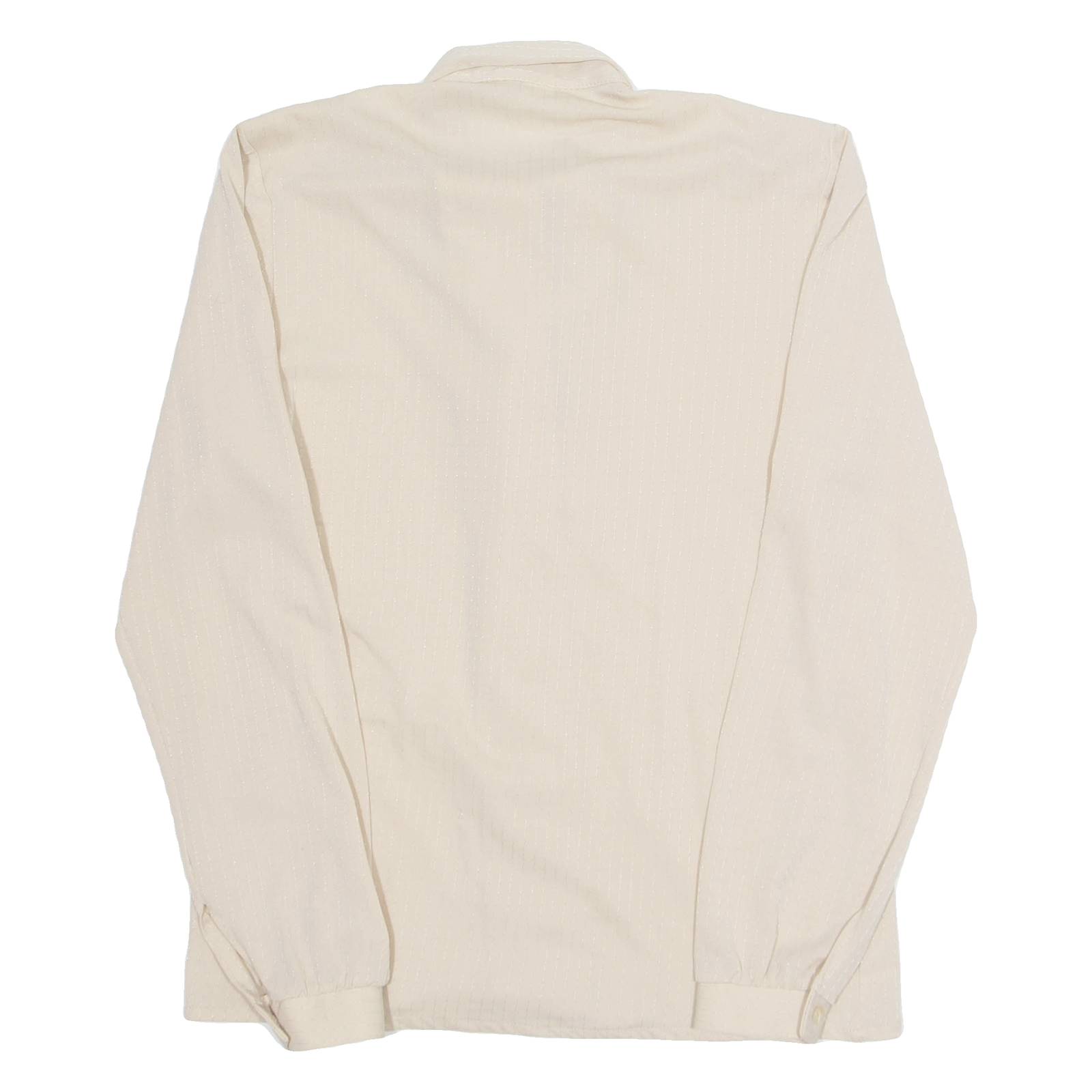 Womens Blouse Beige Long Sleeve M