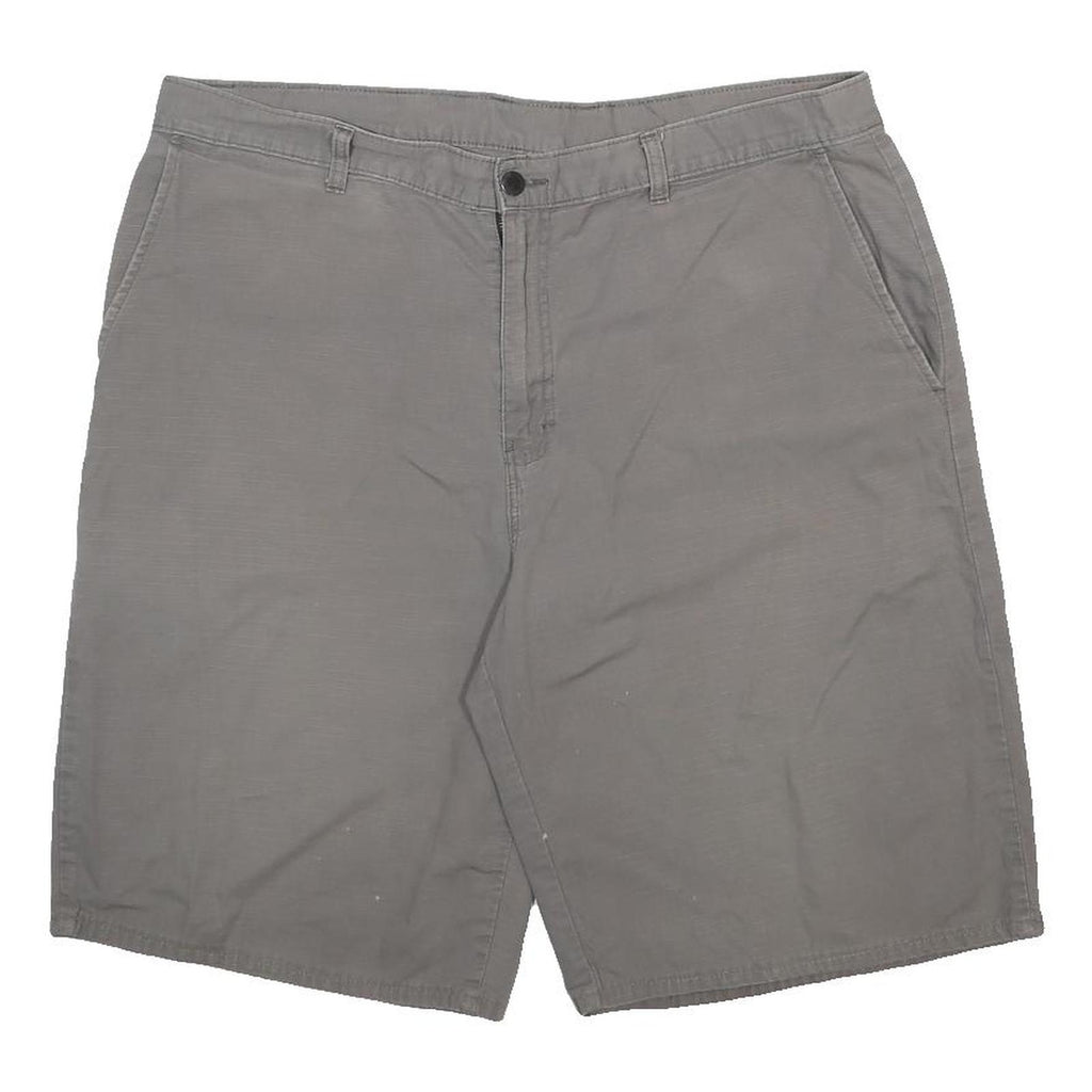 DICKIES Mens Shorts Grey Casual Cotton XL W38 Workwear Pockets