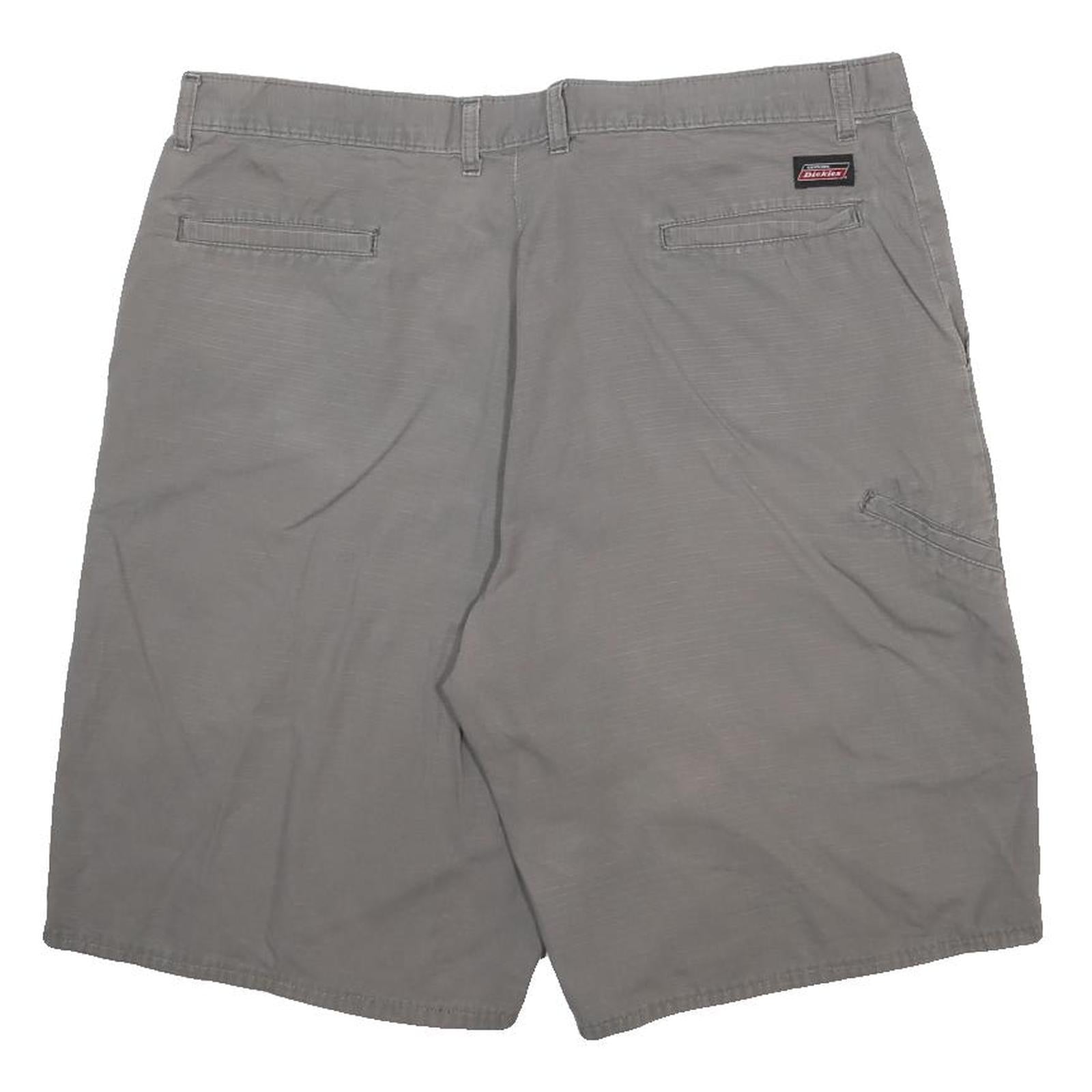 DICKIES Mens Shorts Grey Casual Cotton XL W38 Workwear Pockets