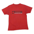 CARHARTT Mens Red Graphic T-Shirt M Short Sleeve Crew Neck Logo Print