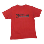 CARHARTT Mens Red Graphic T-Shirt M Short Sleeve Crew Neck Logo Print