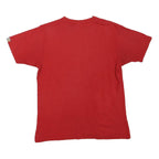 CARHARTT Mens Red Graphic T-Shirt M Short Sleeve Crew Neck Logo Print
