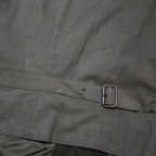 HABSBURG Mens Brown Suede Button Jacket M Waistcoat Classic Leather