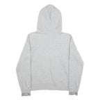 CHAMPION Womens Grey Hoodie L Cotton Blend Pullover Casual Sports Sweatshirt