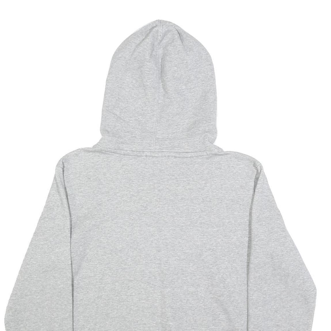 CHAMPION Womens Grey Hoodie L Cotton Blend Pullover Casual Sports Sweatshirt