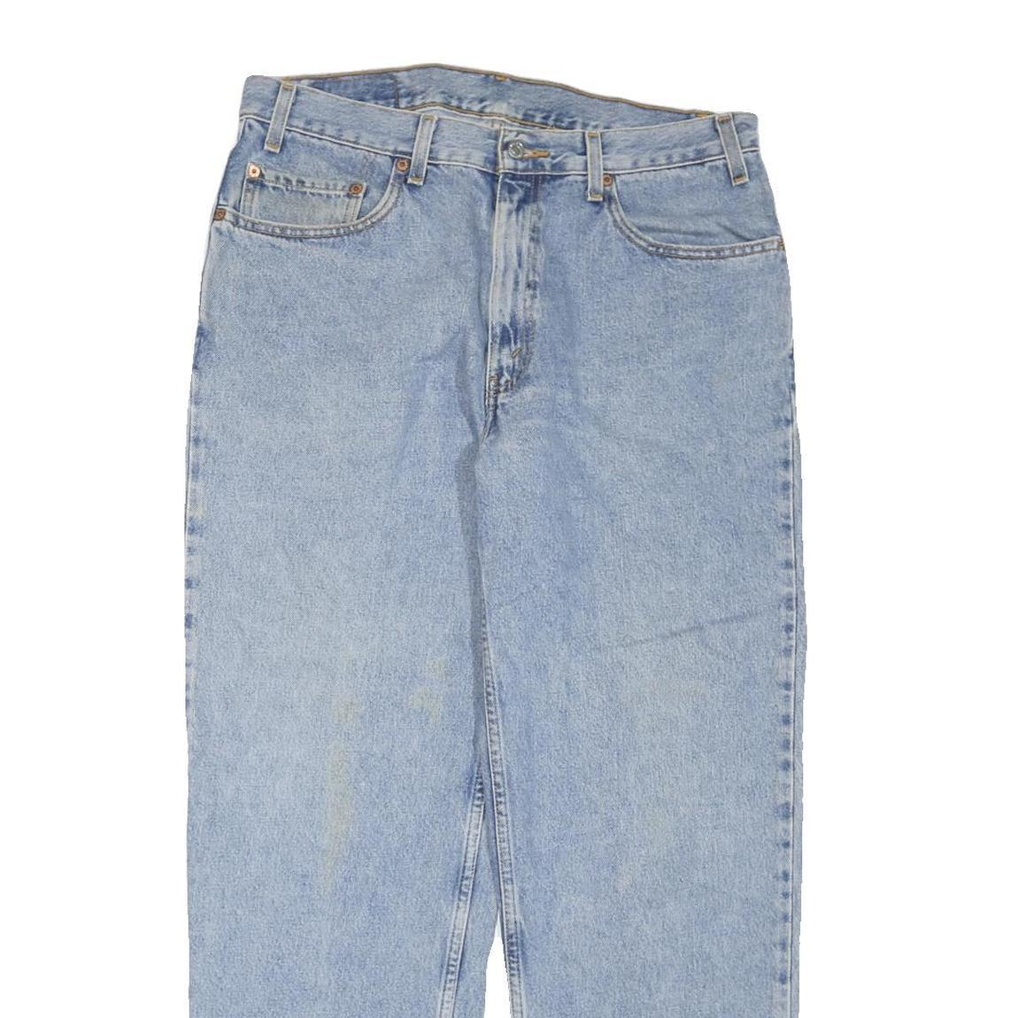 LEVI'S 550 Straight Mens Jeans Blue Denim Regular Straight W36 L30 Classic Fit