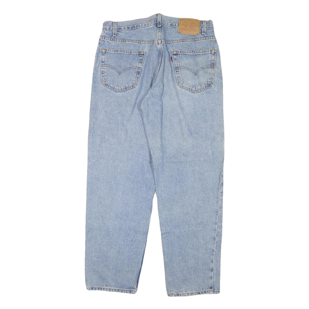 LEVI'S 550 Straight Mens Jeans Blue Denim Regular Straight W36 L30 Classic Fit