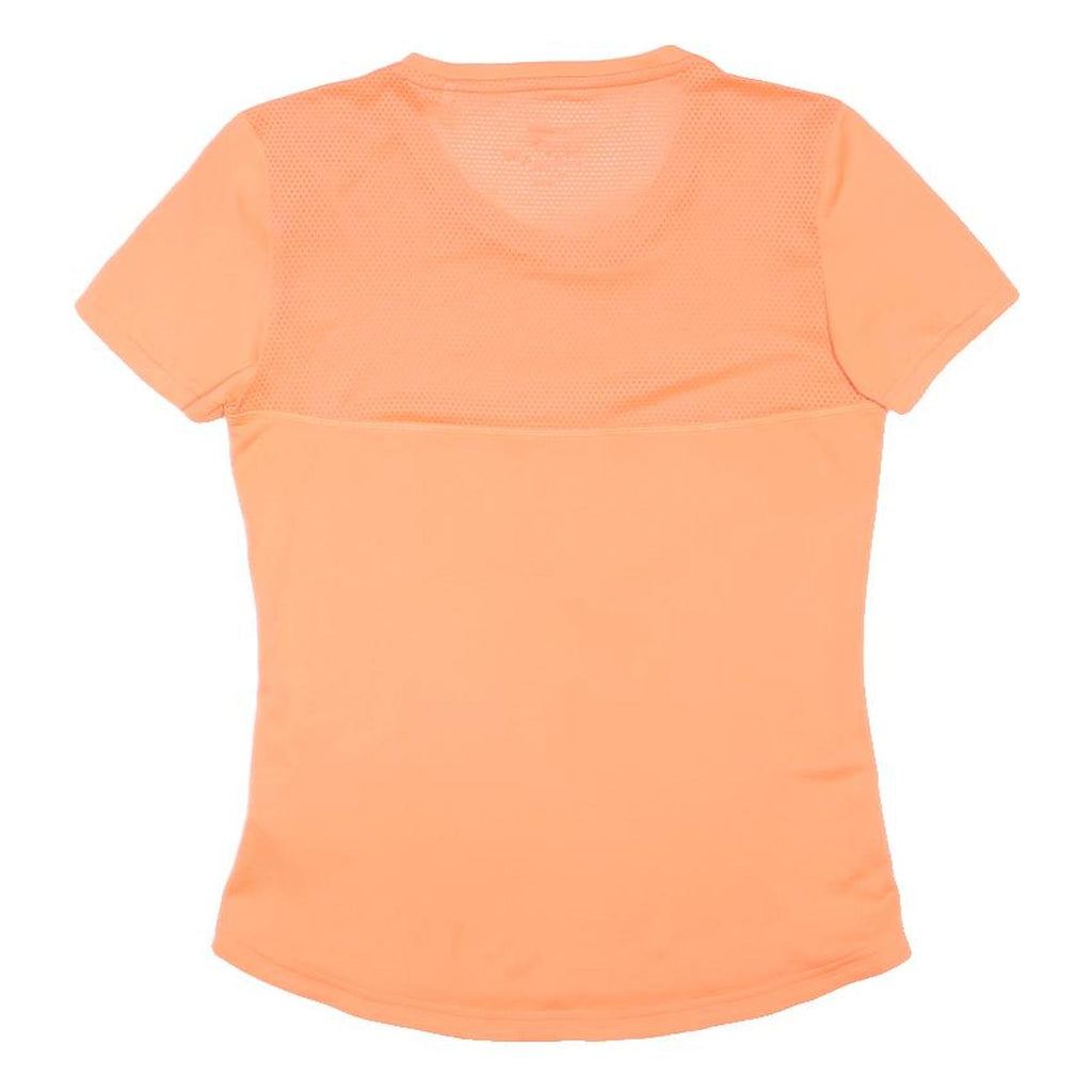 ADIDAS Womens Orange BMW Berlin Marathon 2019 Graphic T-Shirt XS Short Sleeve