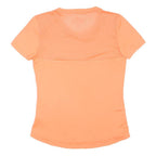 ADIDAS Womens Orange BMW Berlin Marathon 2019 Graphic T-Shirt XS Short Sleeve