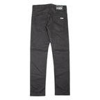 DRIVER Mens Jeans Black Slim Straight W30 L32