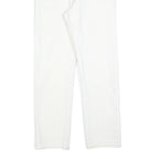 LEVI'S 501 Womens White Regular Straight Denim Raw Woven W26 L28 Classic Cotton