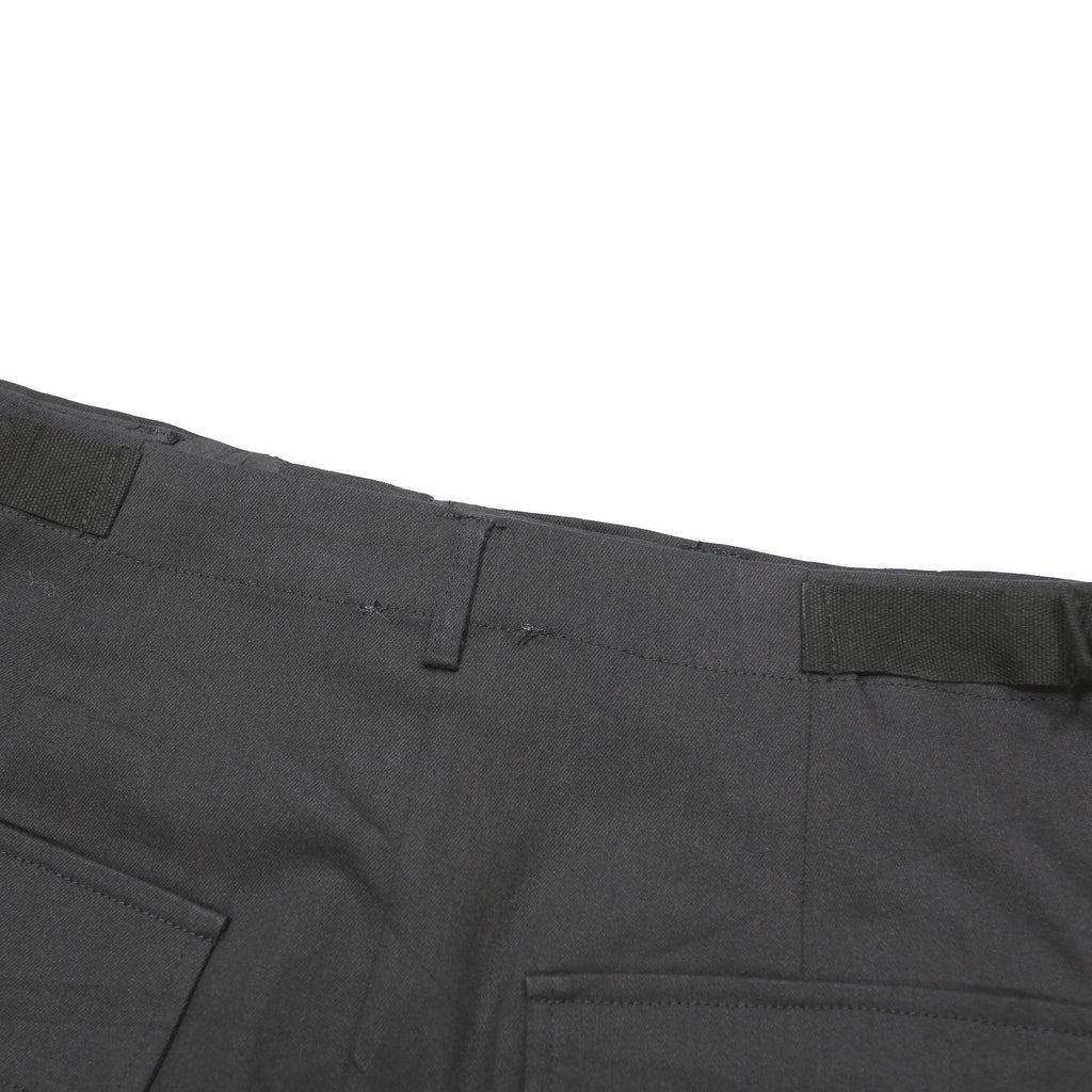 BETTER BE Womens Black Cargo Mini Cotton Blend Skirt L Utility Pockets