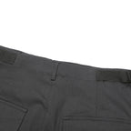 BETTER BE Womens Black Cargo Mini Cotton Blend Skirt L Utility Pockets