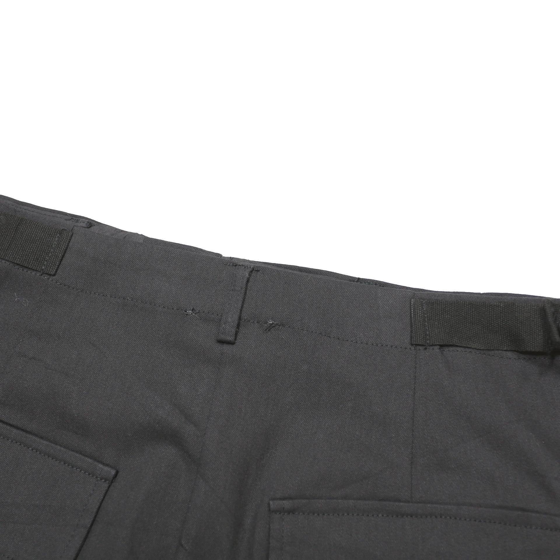 BETTER BE Womens Black Cargo Mini Cotton Blend Skirt L Utility Pockets