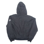 ADIDAS Womens Jacket Black Hooded UK 18