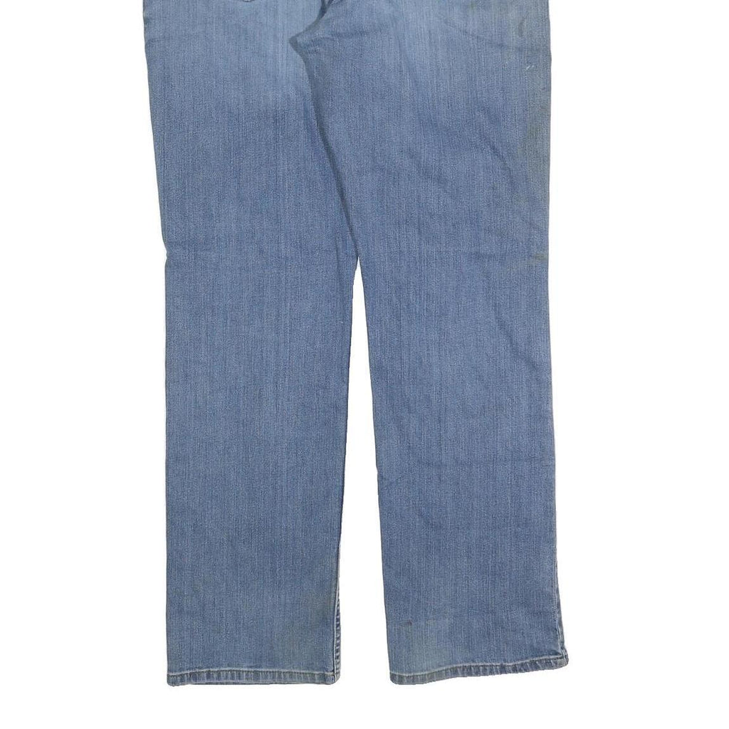 CARHARTT Mens Jeans Blue Relaxed Straight Denim Medium W36 L32 Workwear Zip