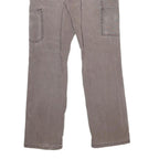 CARHARTT Womens Classic Cotton Blend Brown Trousers W30 L30 Workwear Utility Zip