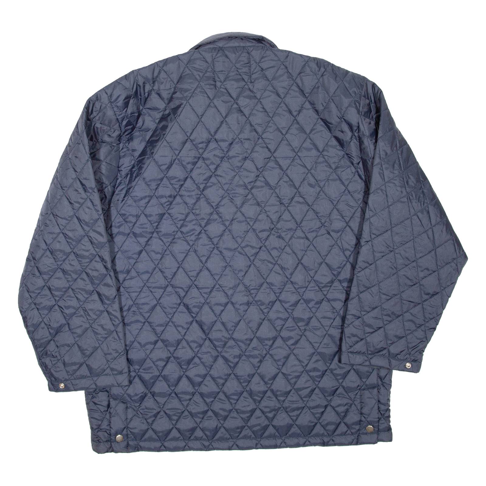 SINCLAIR Mens Quilted Jacket Blue XL