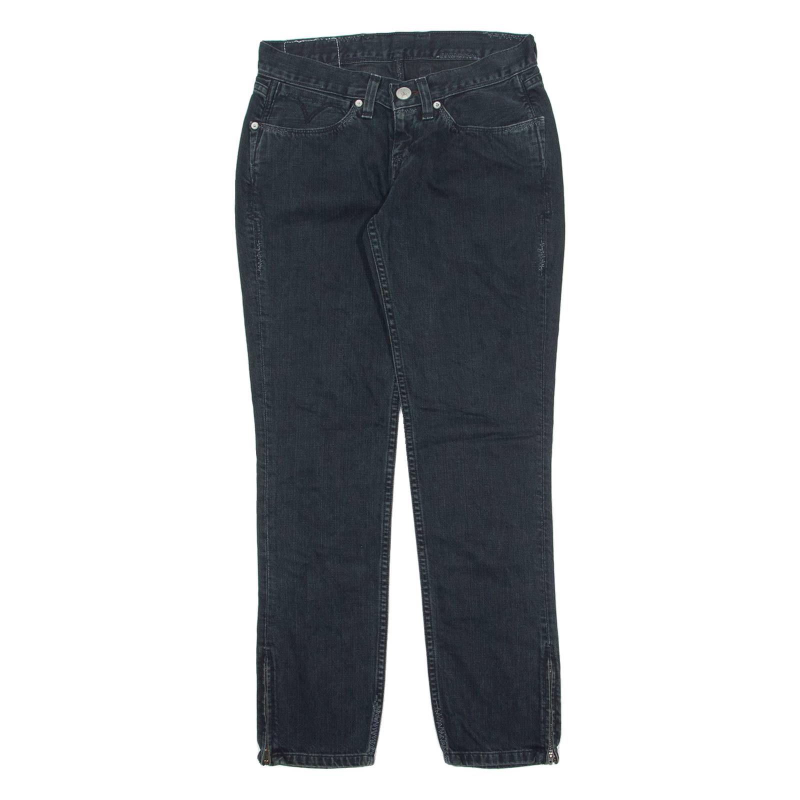 LEVI'S Womens Jeans Blue Regular Tapered W27 L29