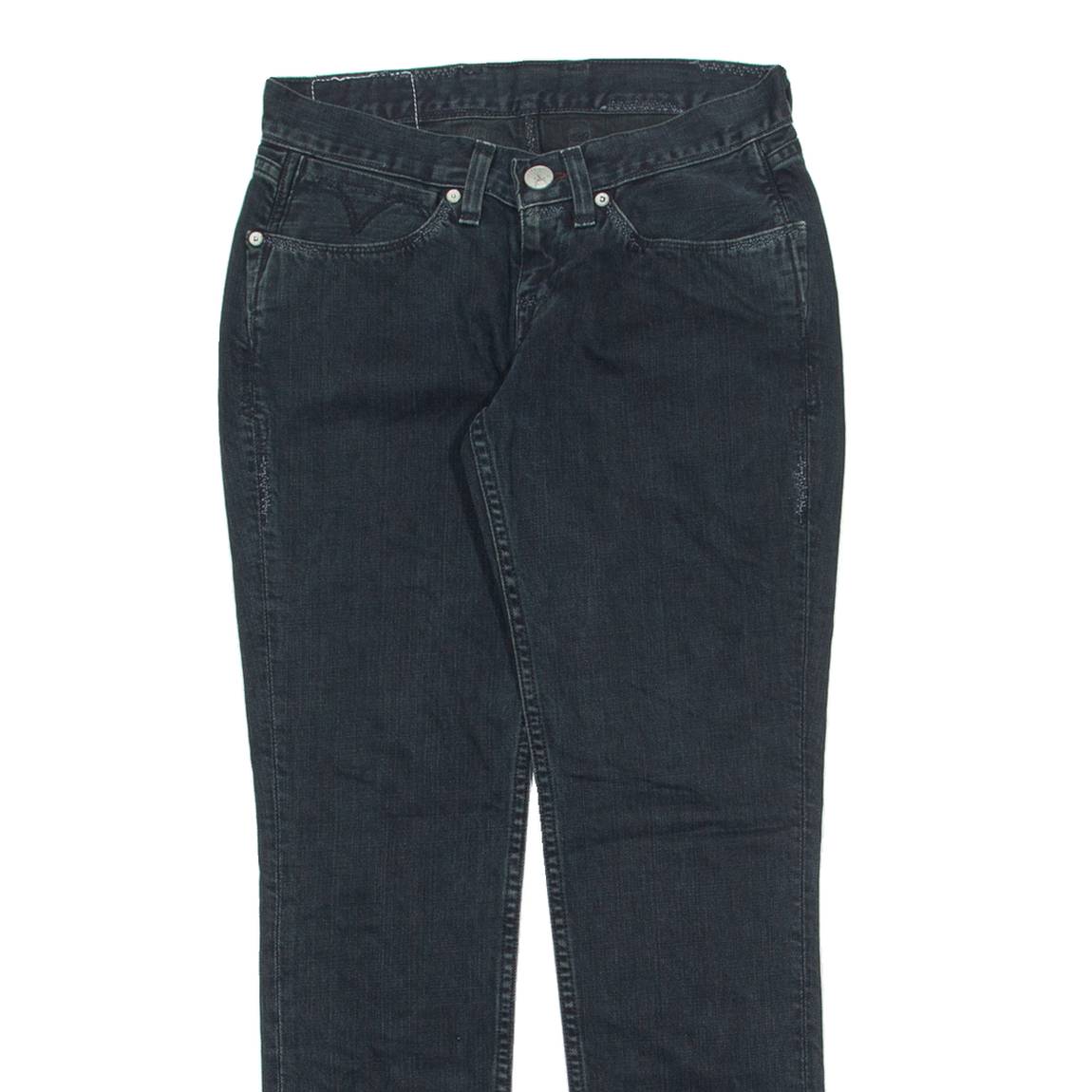 LEVI'S Womens Jeans Blue Regular Tapered W27 L29