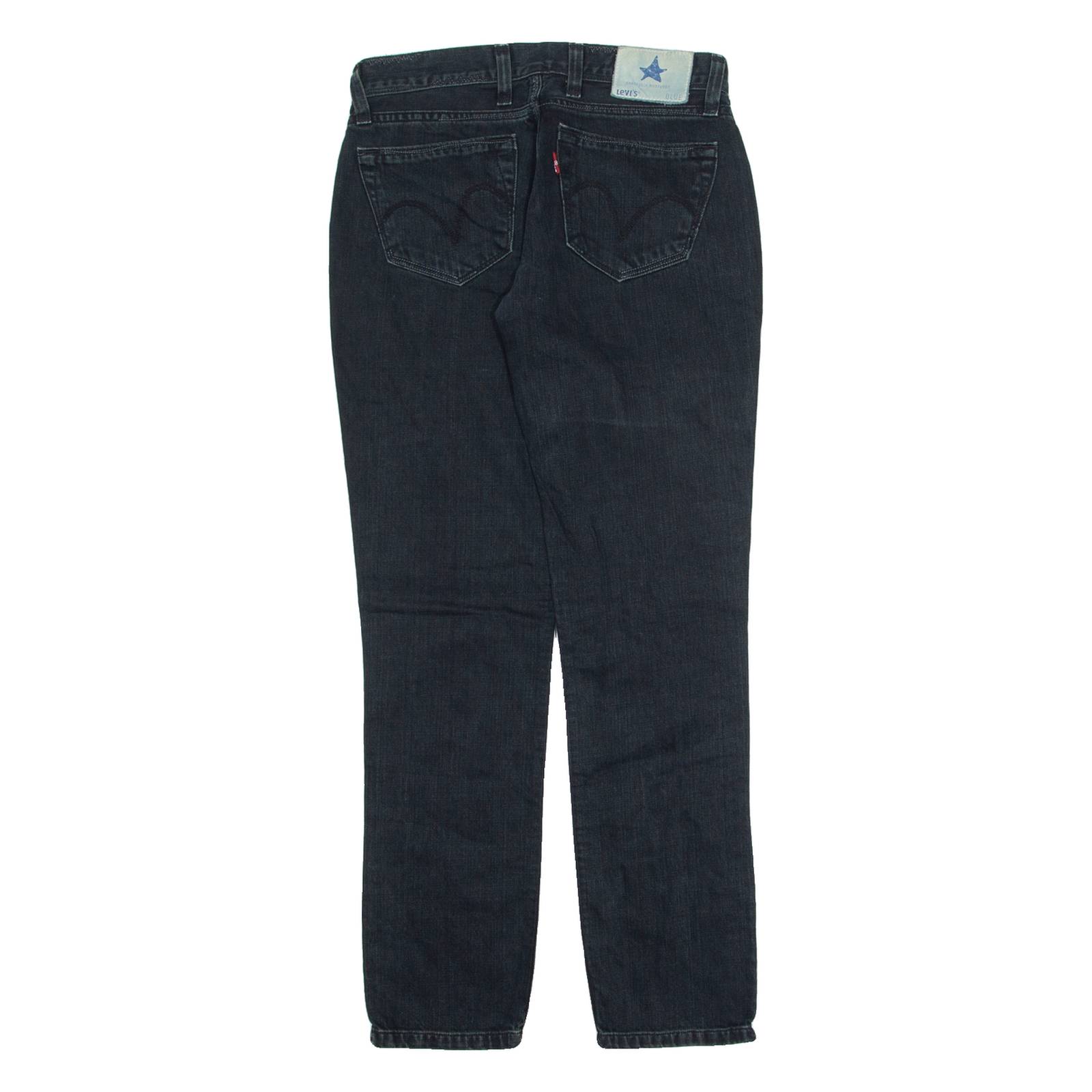 LEVI'S Womens Jeans Blue Regular Tapered W27 L29