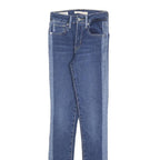 LEVI'S 721 Womens Slim Skinny Denim Medium Blue Cotton Blend Jeans W24 L30