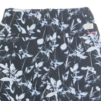 LEVI'S Mens Shorts Black Floral Print XS W26 Cotton Blend Casual Relaxed Fit