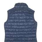 JACK WOLFSKIN Womens Navy Blue Lightweight Quilted Jacket S Polyester Blend Zip