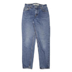 LEVI'S Womens Relaxed Tapered Denim Medium Blue W28 L32 Classic Cotton Zip Jeans