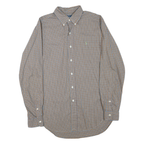 RALPH LAUREN Mens Blue & Orange Check Shirt M Button Down Classic Fit