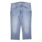 LEVI'S 514 CLASSIC Mens Jeans Blue Classic Straight Denim Medium W36 L24 Zip