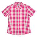 JACK WOLFSKIN Womens Shirt Pink Check S