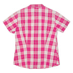 JACK WOLFSKIN Womens Shirt Pink Check S
