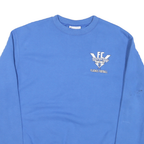 CHAMPION Mens Blue Flashes Football Crew Neck M Cotton Blend Sweatshirt