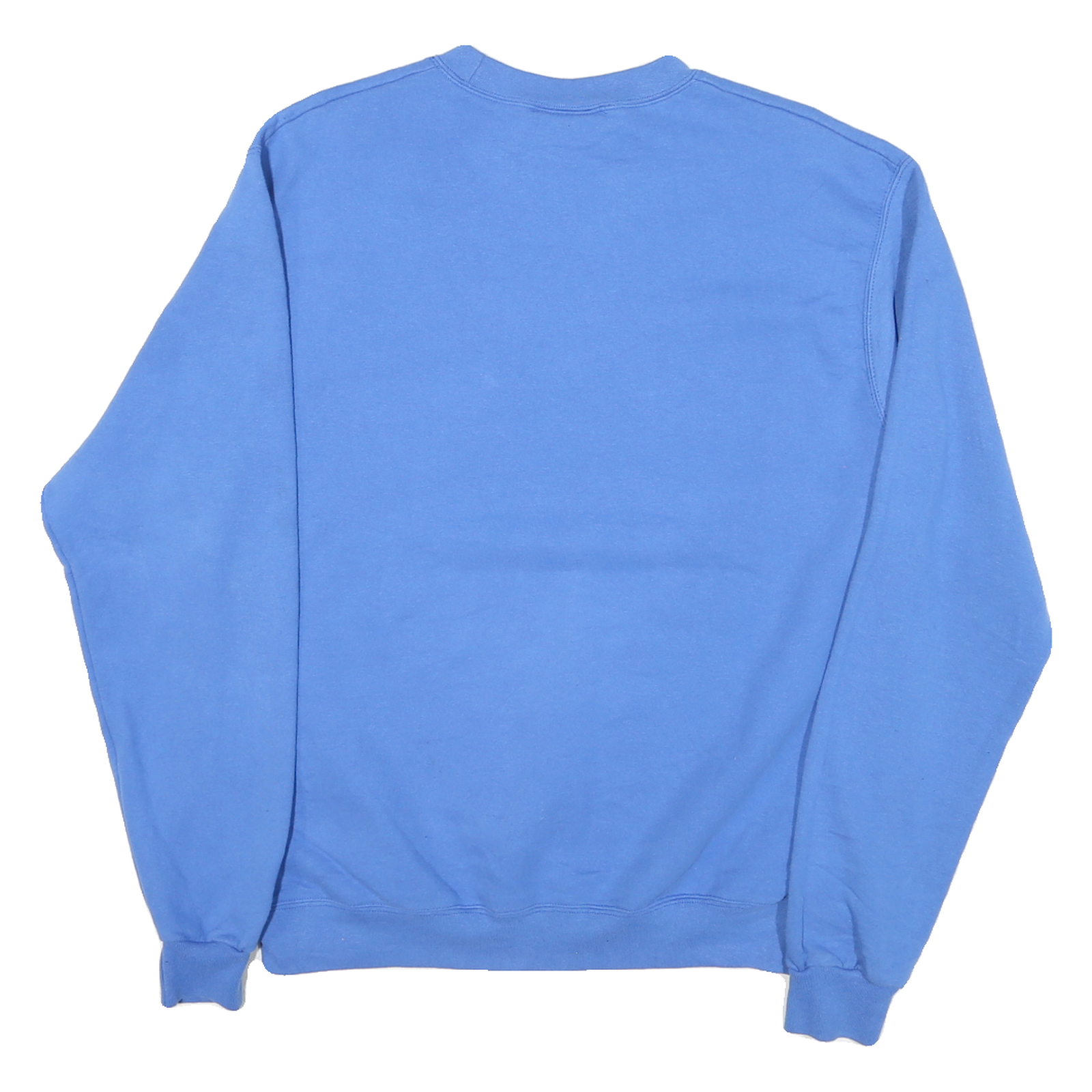 CHAMPION Mens Blue Flashes Football Crew Neck M Cotton Blend Sweatshirt