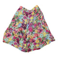 Womens Shorts Multicolour Floral Print S W24 Summer Casual Lightweight