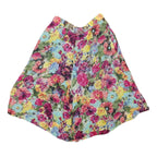 Womens Shorts Multicolour Floral Print S W24 Summer Casual Lightweight