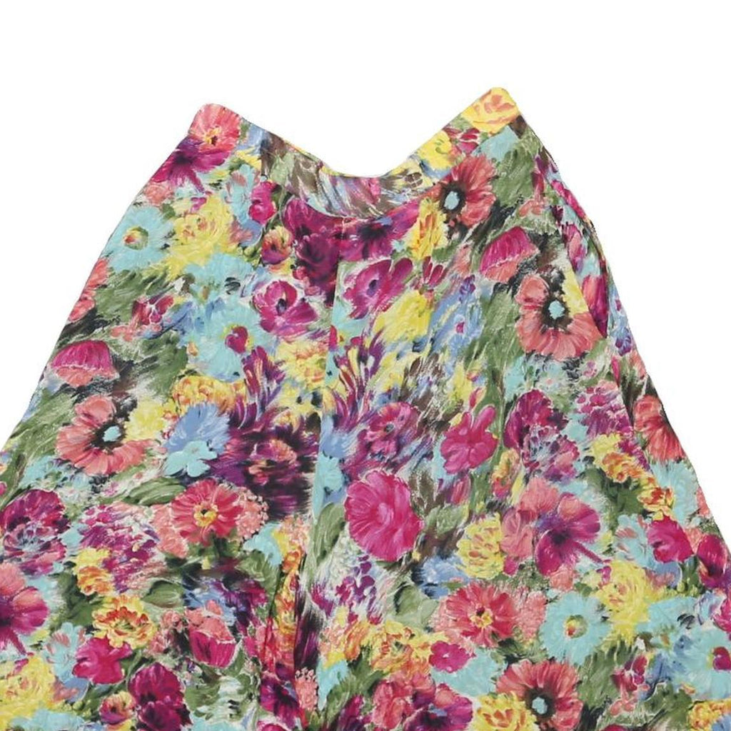 Womens Shorts Multicolour Floral Print S W24 Summer Casual Lightweight