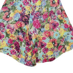 Womens Shorts Multicolour Floral Print S W24 Summer Casual Lightweight