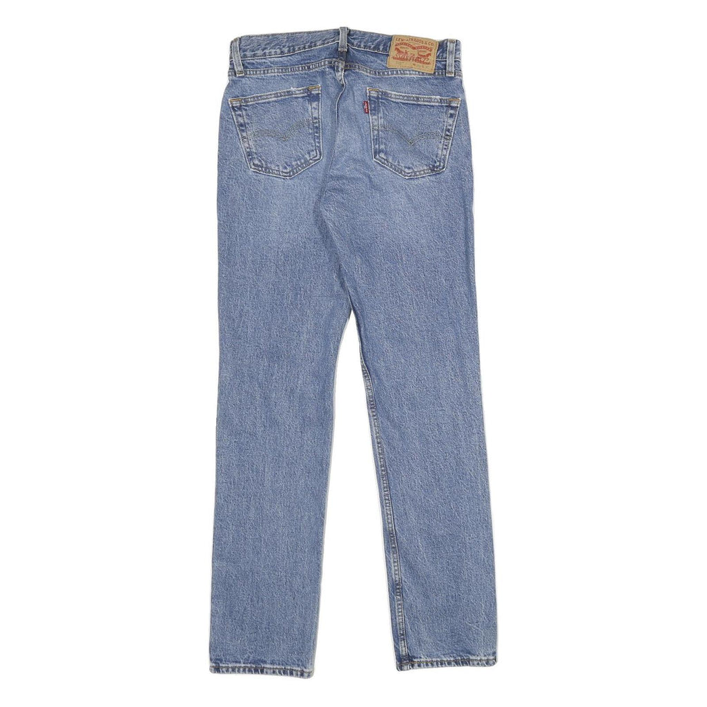 LEVI'S 511 Slim Mens Jeans Blue Slim Skinny Denim Cotton Blend Light W29 L32