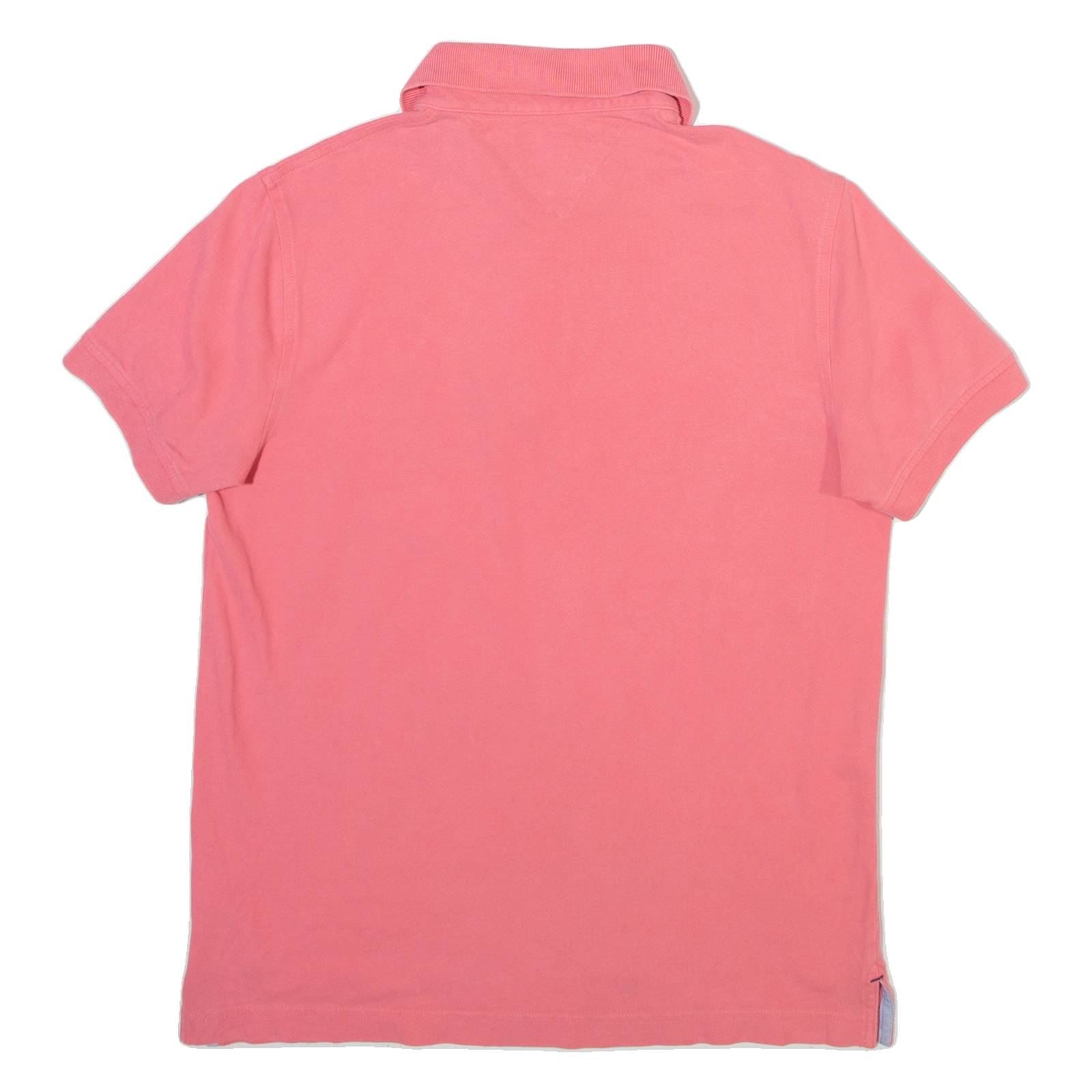 TOMMY HILFIGER Mens Polo Shirt Pink M