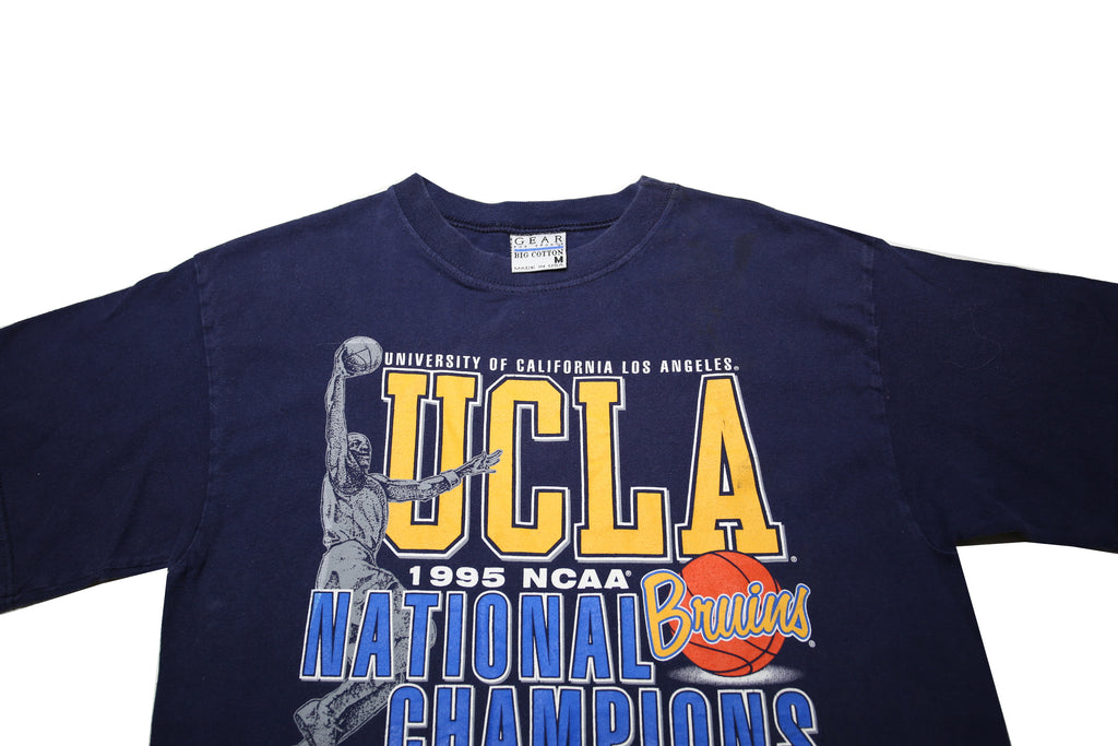 GEAR FOR SPORT Mens Navy Blue UCLA National Champions Graphic T-Shirt M Short