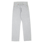LEVI'S 501 Jeans Mens Grey Regular Straight W26 L29