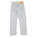 LEVI'S 501 Jeans Mens Grey Regular Straight W26 L29
