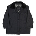 GOLDFIX Womens Puffer Jacket Black 90s UK 16
