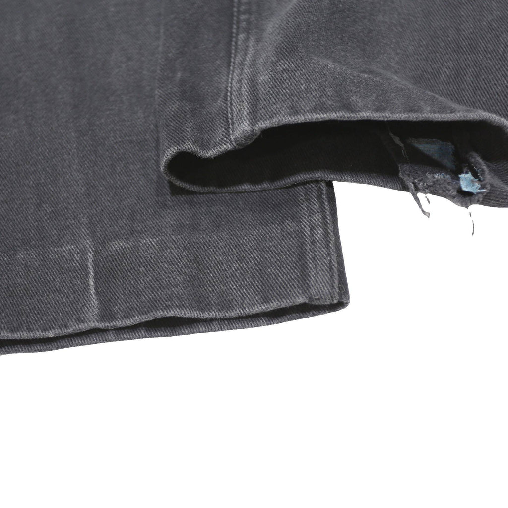 ROYAL FAKS Womens Black Denim Straight Cotton Dark Wash Regular Fit Jeans W26