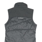 MAMMUT Womens Black Jacket S Polyester Blend Plain Lightweight Zip Outdoor Vest